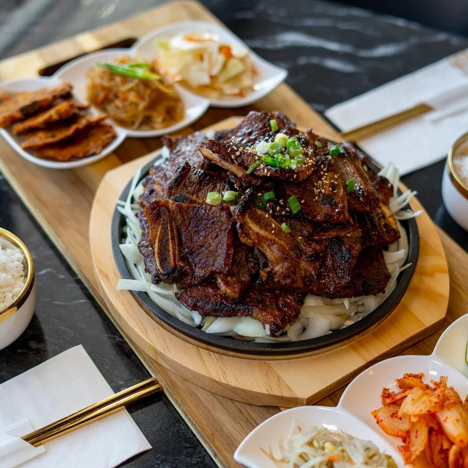 Galbi, bibimbop, and the meals in between