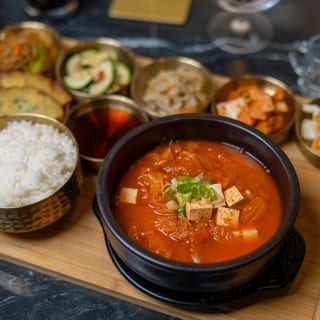 Kimchi Jjigae Meal