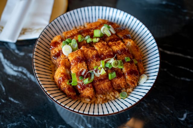 Pork Cutlet Rice Bowl.