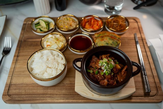 Spicy Pork Bulgogi Meal.