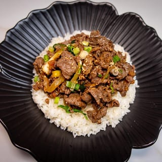 Meat Lover's Rice Bowl