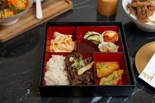 L - Korean Chef Bento Box.