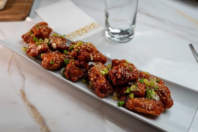 8 Pc Bone-In Wings.